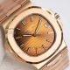 AAA Replica PPF Factory Patek Philippe Nautilus Swiss 26-330 Movement Rose Gold Case (2)_th.jpg